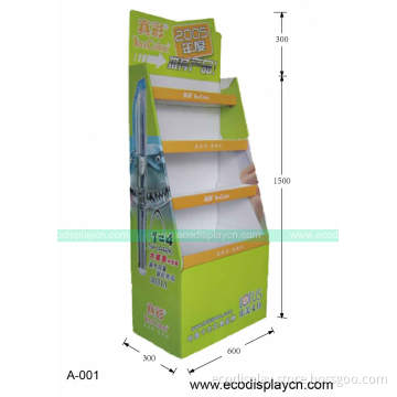 custom cardboard display stands for stationary
